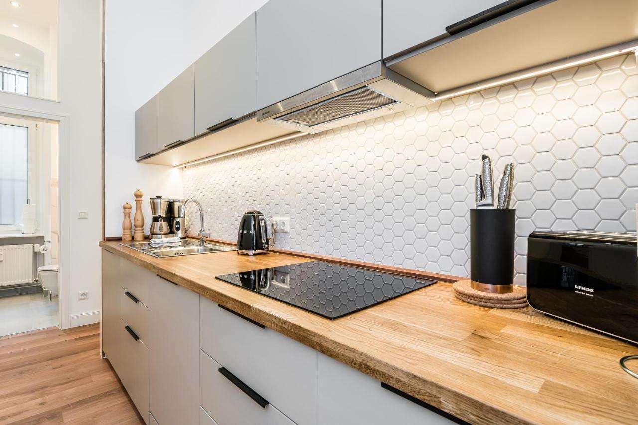Neues Design-Apartment In Friedrichshain Berlín Exteriér fotografie